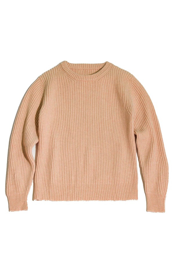 フォルテラ メンズ アウター パーカー・スウェット クルーネック ウール セーター Fortelalberto Wool Crewneck Sweater Camel キャメル｜ReVida 店 46,680円