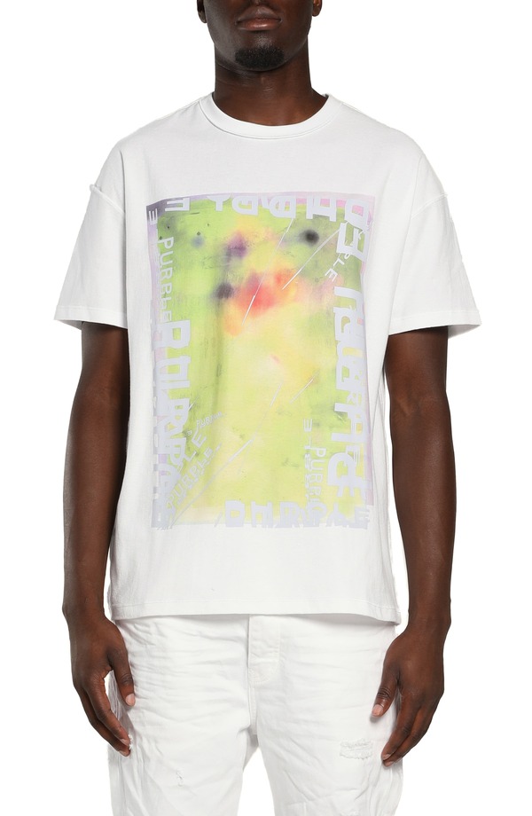 パープルブランド メンズ トップス Tシャツ グラフィック PURPLE BRAND Inside Out Graphic T-Shirt White ホワイト|ReVida 店