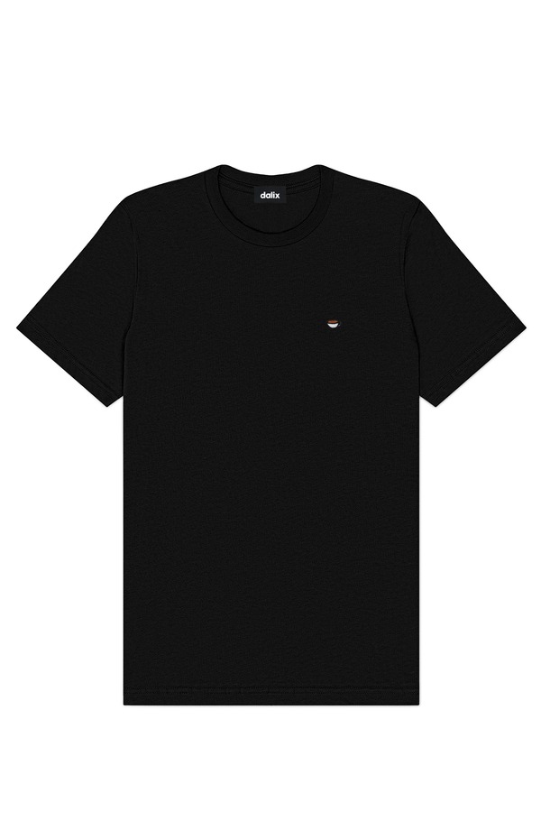 ダリックス メンズ トップス Tシャツ ジャージー Dalix Mens Lil Coffee Jersey Tee Black ブラック｜ReVida 店