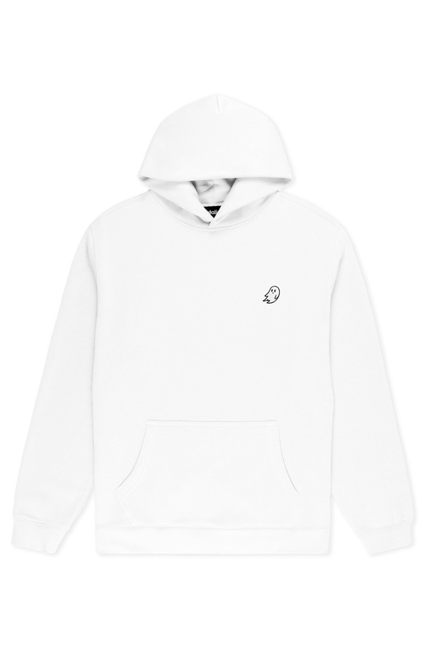 ダリックス メンズ アウター パーカー・スウェット フリース Dalix Ghost Relaxed Midweight Fleece Pullover Hoodie White ホワイト|ReVida 店