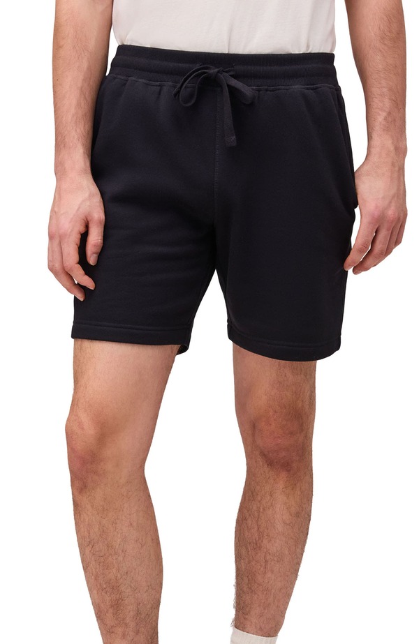 リッチャープアー メンズ ボトムス ハーフパンツ・ショーツ フリース Richer Poorer The Recycled Fleece Sweatshort Black ブラック｜ReVida 店