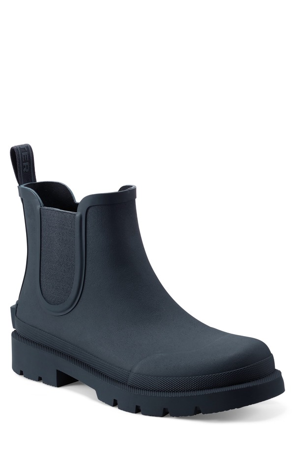 山立ち メンズ シューズ ブーツ・レインブーツ チェルシーブーツ チェルシー Hunter Orford Insulated Waterproof Chelsea Boot Dark Blue 青み