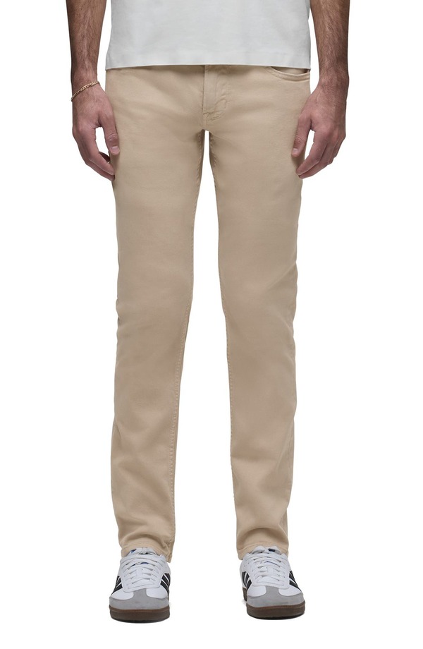 ハドソンジーンズ メンズ ボトムス デニムパンツ ストレート Hudson Jeans Blake Slim Straight Leg Jeans Harvestan タン｜ReVida 店