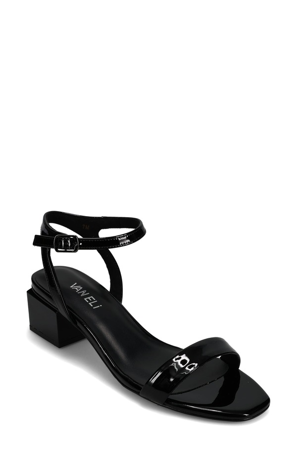 ベネリ レディース シューズ ヒール サンダル アンクル VANELi Cordie Ankle Strap Sandal Black ブラック