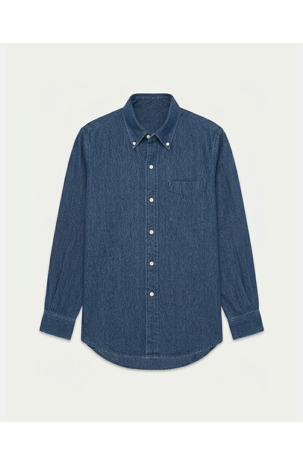 フォルテラ メンズ トップス シャツ リネン Fortela King Linen Striped Shirt Blue ブルー｜ReVida 店