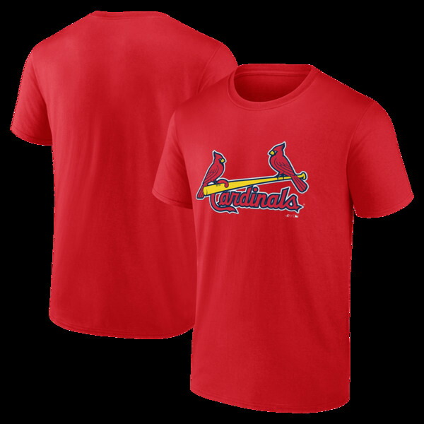 ロゴタイプアスレチック メンズ トップス プルオーバー Men\u0027s Logo Athletic Red St. Louis Cardinals Wordmark T-Shirt Red 赤いこと
