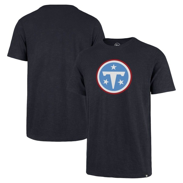 フォーティーセブン メンズ トップス Tシャツ Men's '47 Navy Tennessee Titanscrum T-Shirt Navy ネイビー|ReVida 店
