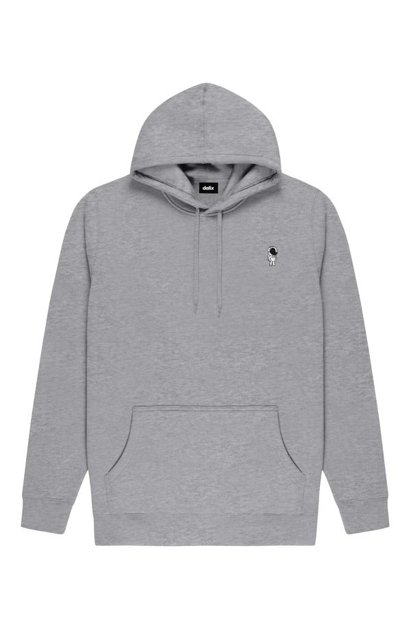 ダリックス メンズ アウター パーカー・スウェット シャツ フリース Dalix Astronaut Midweight Fleece Classic Hooded Sweatshirt Athletic Heather ヘザー｜ReVida 店 15,315円