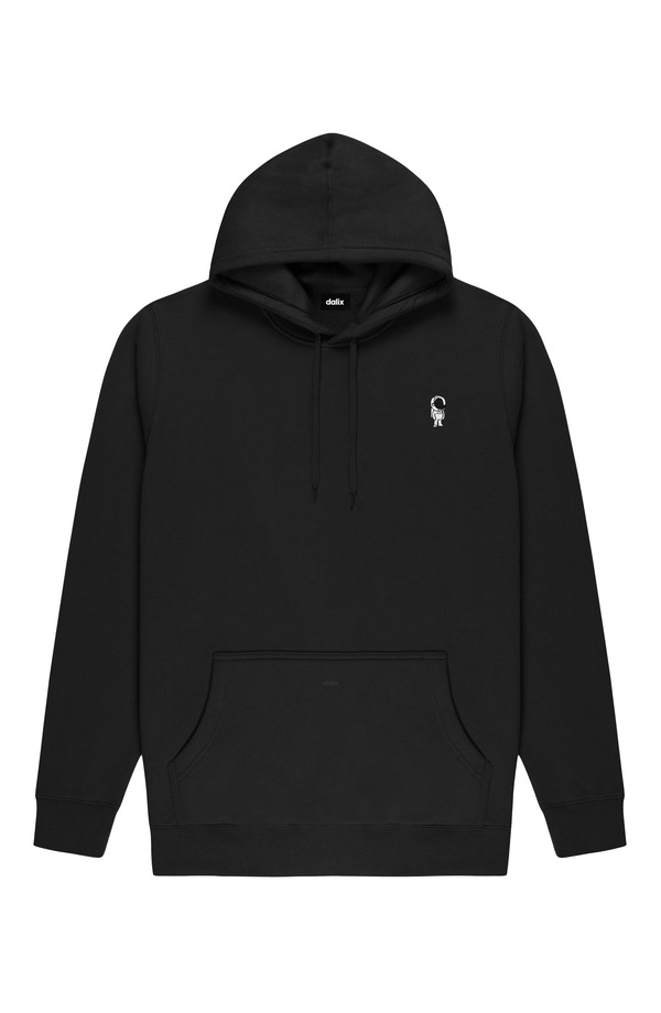ダリックス メンズ アウター パーカー・スウェット シャツ フリース Dalix Astronaut Midweight Fleece Classic Hooded Sweatshirt Black ブラック｜ReVida 店
