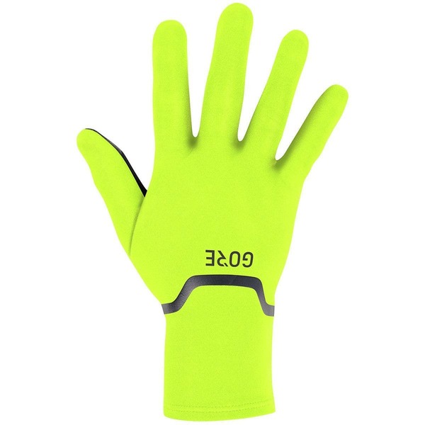 ゴアウェア メンズ アクセサリー 手袋 GOREWEAR Gore-Tex Infinium Stretch Glove - Men's Neon Yellow/Black ブラック|ReVida 店