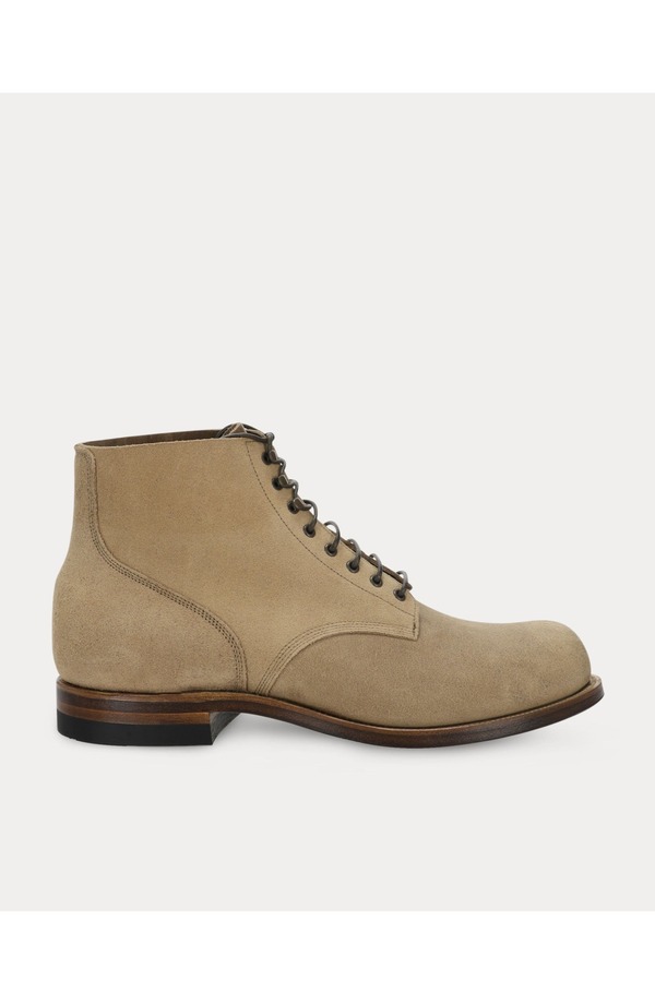 フォルテラ メンズ シューズ ブーツ・レインブーツ Fortela Viberg 2040 Marine Field Boots Beige ベージュ｜ReVida 店