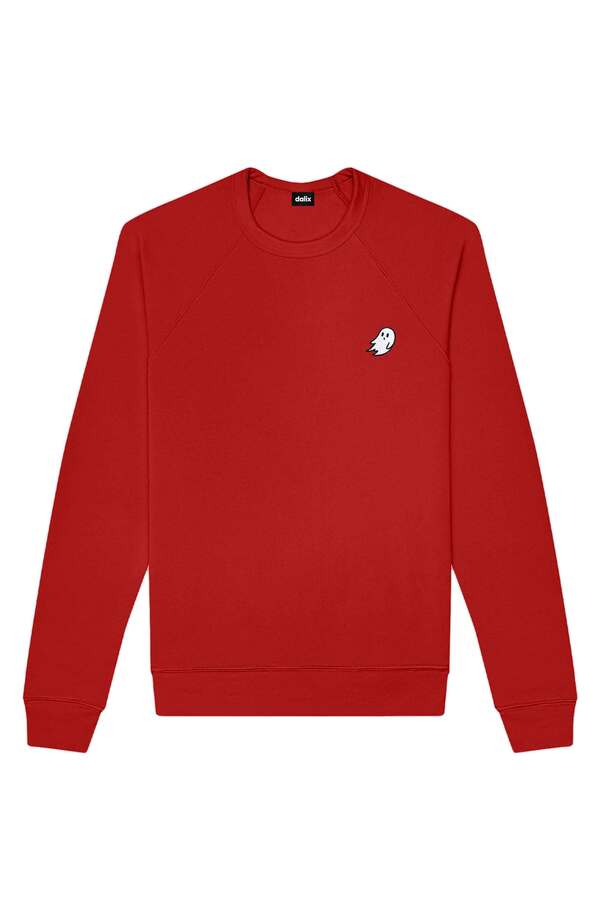 ダリックス メンズ アウター パーカー・スウェット シャツ フリース Dalix Ghost Fleece Sweatshirt Red レッド｜ReVida 店