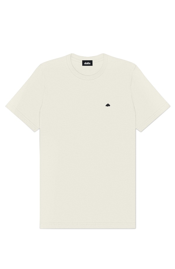 ダリックス メンズ アウター パーカー・スウェット Tシャツ ジャージー Dalix Mens Lil Cloud Lightweight Jersey Tee Natural｜ReVida 店