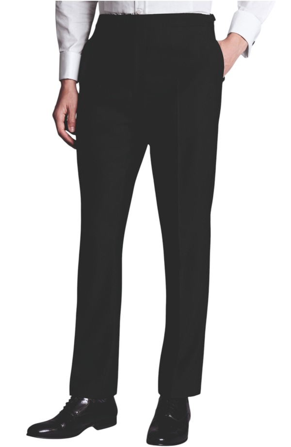チャールズティリット メンズ ボトムス カジュアルパンツ Charles Tyrwhitt Dinner Suitrousers Black ブラック|ReVida 店