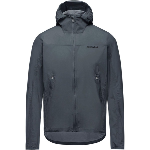 ゴアウェア メンズ アウター ジャケット・ブルゾン GOREWEAR Fernflow Hooded Windbreaker - Men's Lab Graphite グラファイト|ReVida 店