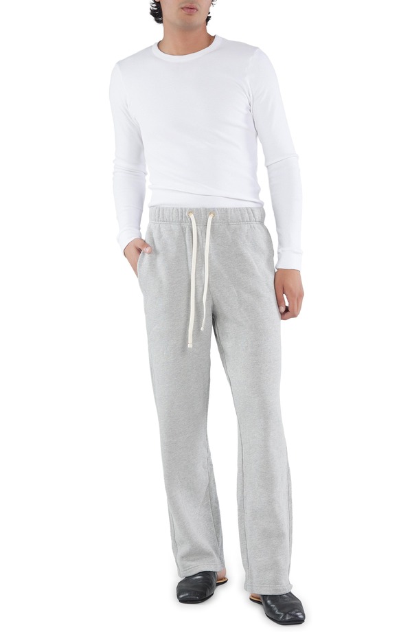 レス ティエン レディース ボトムス カジュアルパンツ Les Tien Heavyweight Classic Pant Heather Grey グレー｜ReVida 店