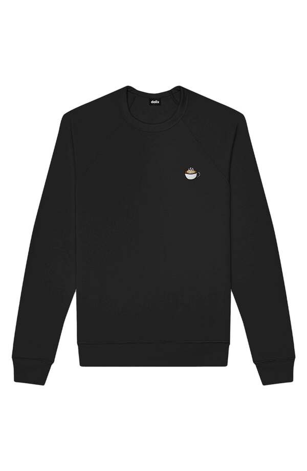 ダリックス メンズ アウター パーカー・スウェット シャツ キャップ フリース Dalix Cappuccino Fleece Sweatshirt Black ブラック|ReVida 店
