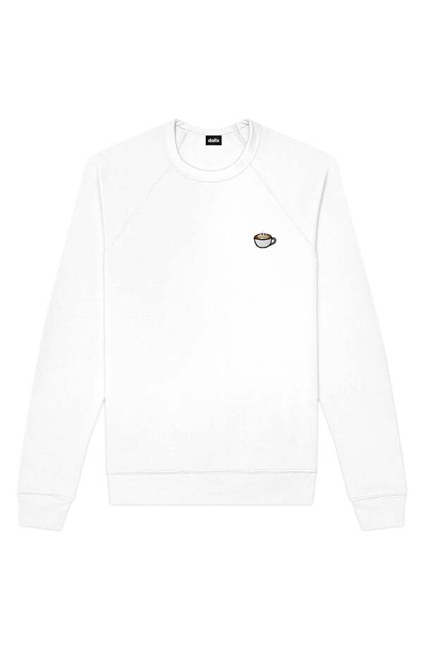 ダリックス メンズ アウター パーカー・スウェット シャツ キャップ フリース Dalix Cappuccino Fleece Sweatshirt White ホワイト|ReVida 店
