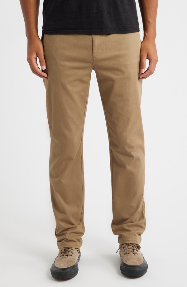 無償性 飛球 メンズ ボトムス 心地よいズボン下 Free Fly Anchor Stretch Twill Pants Dar khaki カーキ