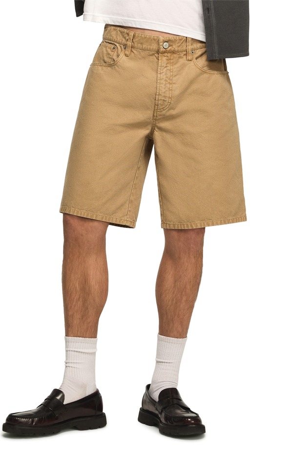 ラッキーブランド メンズ ボトムス ハーフパンツ・ショーツ ショートパンツ コットン Lucky Brand Loose Fit Cotton Canvas 5-Pocket Shorts Twill|ReVida 店