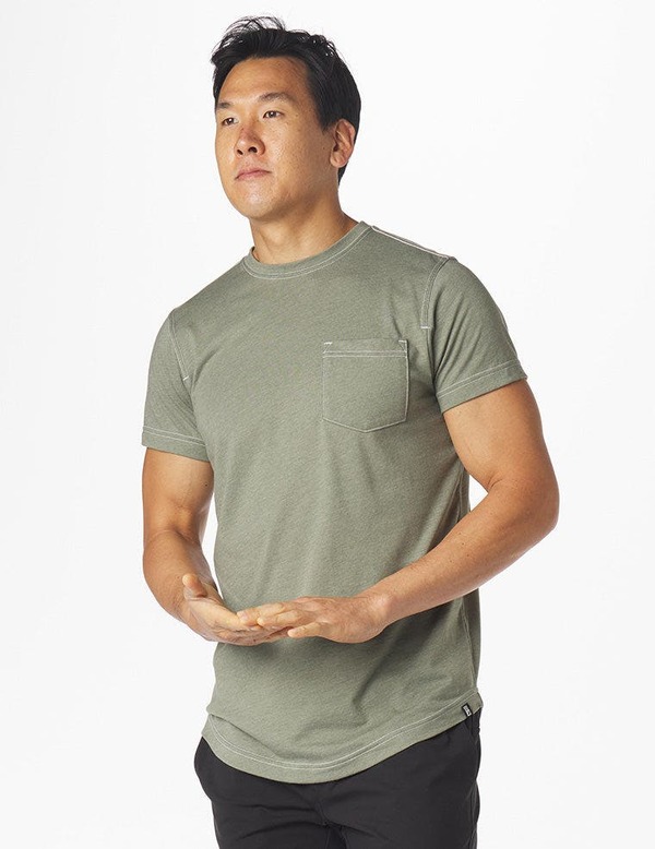 グライダーズ メンズ トップス Tシャツ GLYDER Do No Harm Tee Moss｜ReVida 店