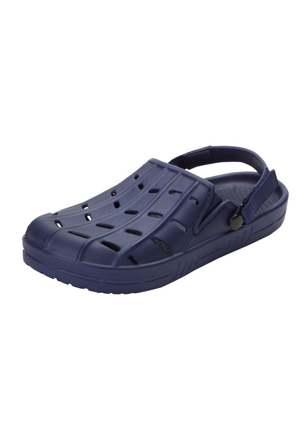 キングサイズ メンズ シューズ スリッポン・ローファー KingSize All-Terrain Water Clogs Navy ネイビー｜ReVida 店