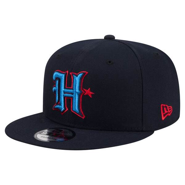 ニューエラ メンズ アクセサリー 帽子 Men's New Era Navy Houston Texans 9FIFTY Snapback Hat Navy ネイビー|ReVida 店