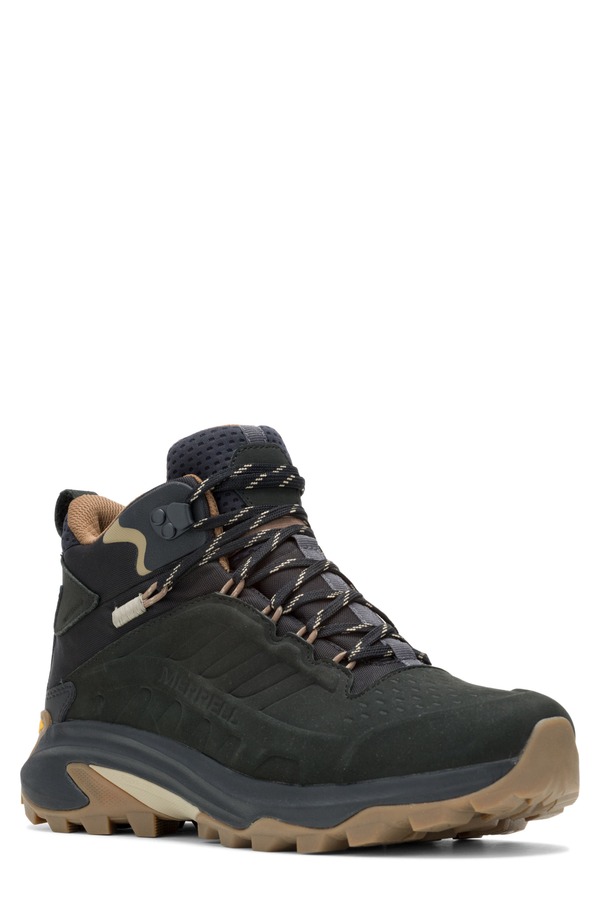 メレル メンズ シューズ ブーツ・レインブーツ Merrell Moab Speed 2 Waterproof Hiking Boot Black 黒いこと