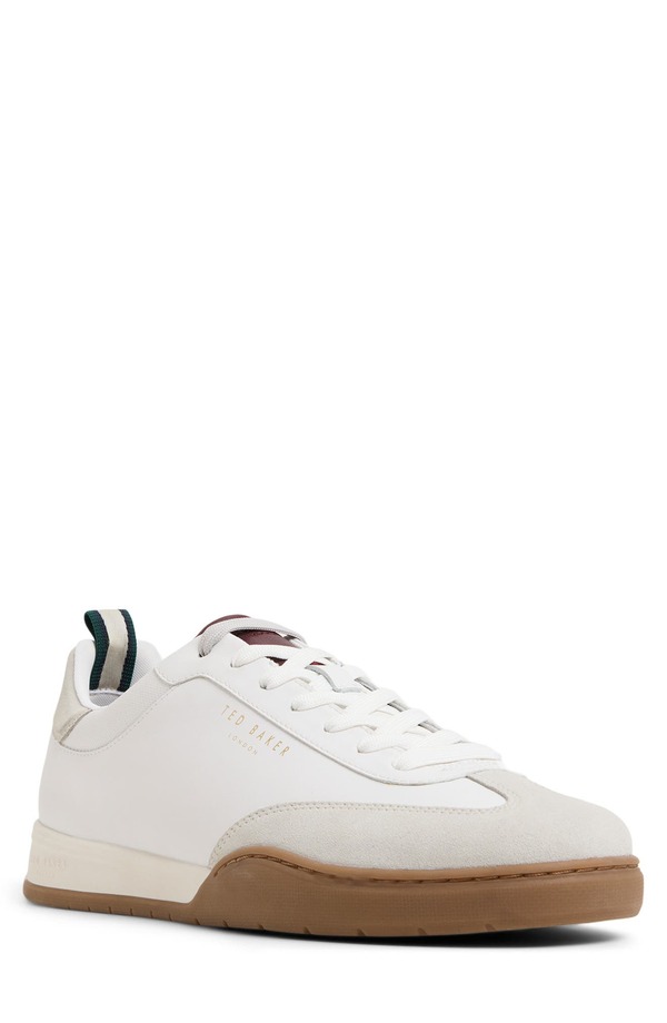 テッドベーカー メンズ シューズ スニーカー Ted Baker London Kenwood Sneaker White ホワイト