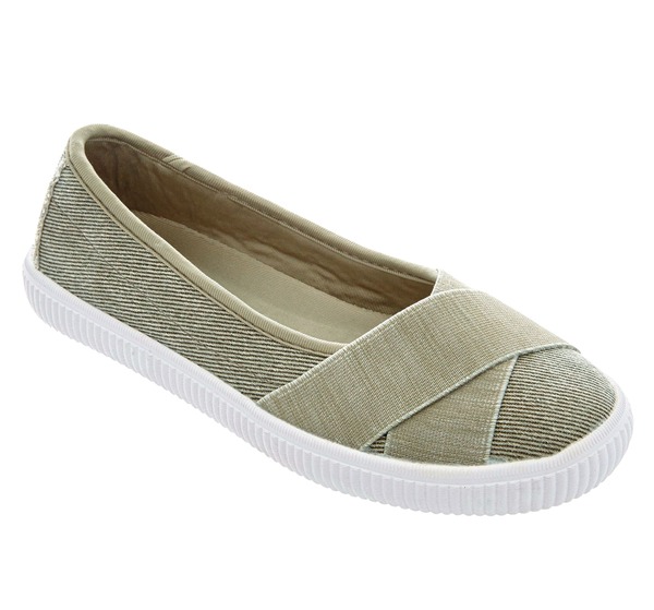 コンフォートビュー レディース シューズ スリッポン・ローファー スニーカー Comfortview The Jazlyn Slip-On Sneaker (Women) OLIVE オリーブ|ReVida 店