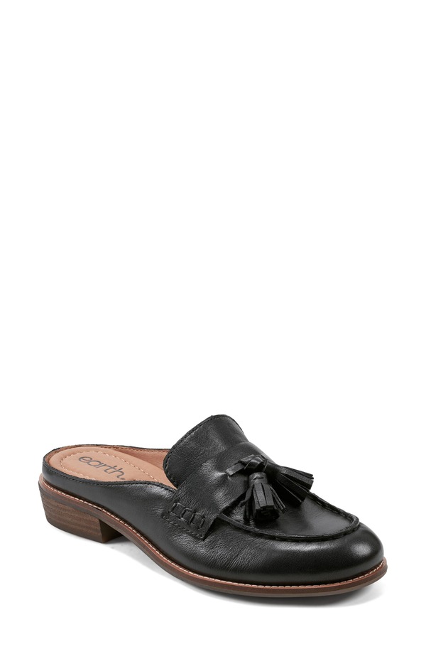 アース レディース シューズ ヒール Earth Everettassle Mule (Women) BLACK ブラック|ReVida 店