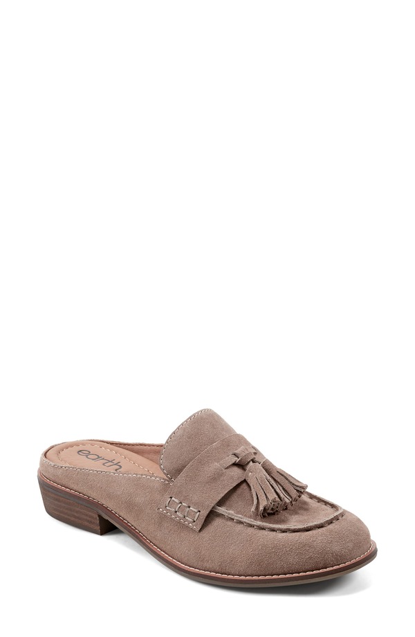 アース レディース シューズ ヒール Earth Everettassle Mule (Women) DARK BEIGE ベージュ|ReVida 店