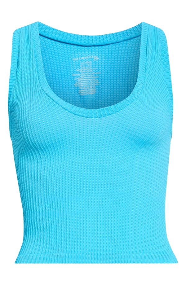 フリーピープル レディース トップス カットソー Free People Clean Slate Seamless Tank TROPICAL BLUE ブルー｜ReVida 店 10,786円