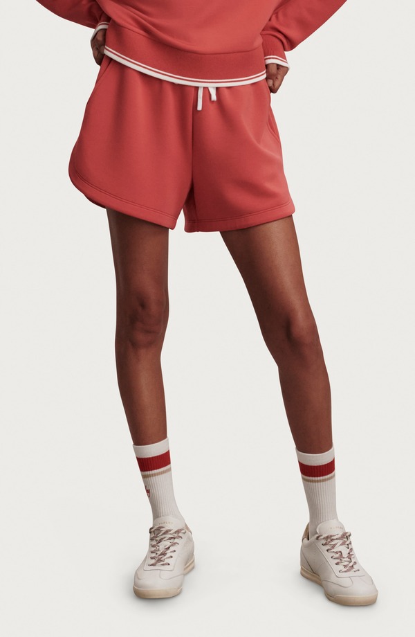 バーレイ レディース ボトムス ハーフパンツ・ショーツ ハイウエスト ショートパンツ Varley Coulter High Waist Shorts BAKED APPLE｜ReVida 店