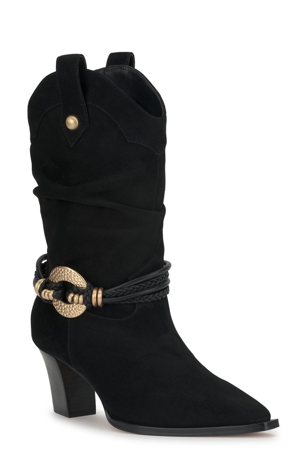 ジェシカシンプソン レディース シューズ ブーツ・レインブーツ Jessica Simpson Hanie Western Boot (Women) BLACK ブラック｜ReVida 店 65,800円