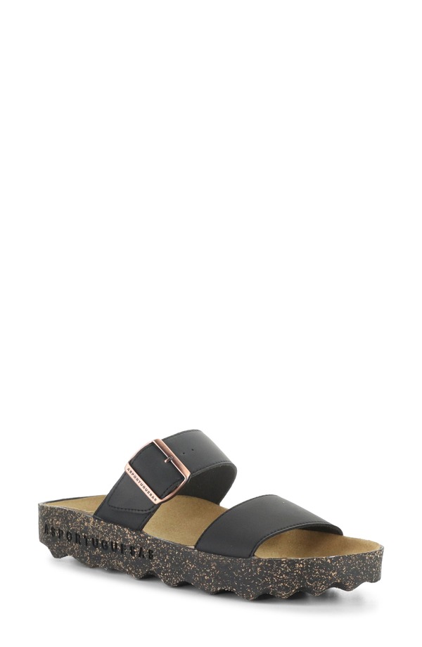 フライロンドン レディース シューズ サンダル プラットフォーム Asportuguesas by Fly London Coly Platform Slide Sandal (Women) 017 BLACK ブラック|ReVida 店