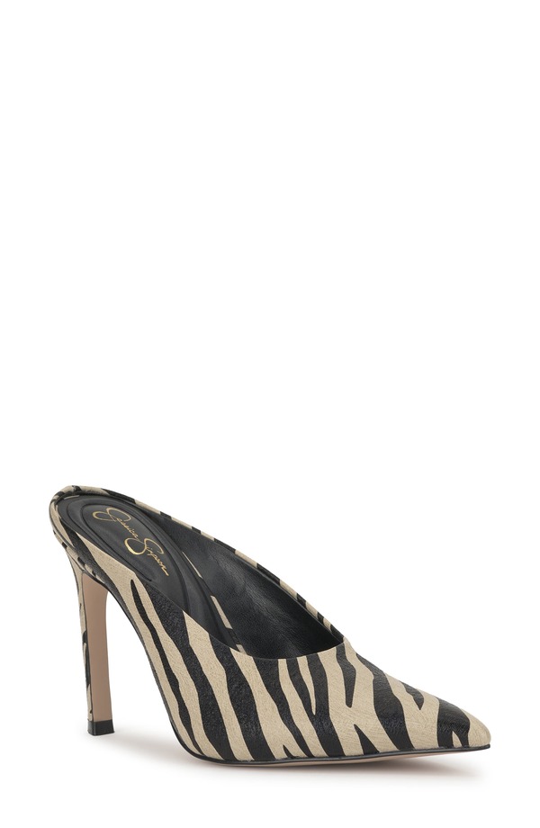 ジェシカシンプソン レディース シューズ ヒール Jessica Simpson Wilix Pointed Toe Mule BONE MULTI マルチカラー｜ReVida 店 20,636円