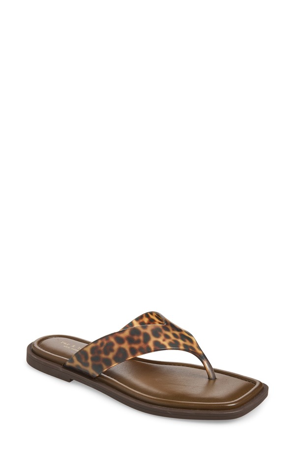 ラグアンドボーン レディース シューズ サンダル rag & bone Gracie Jelly Flip Flop (Women) TORTOISE|ReVida 店