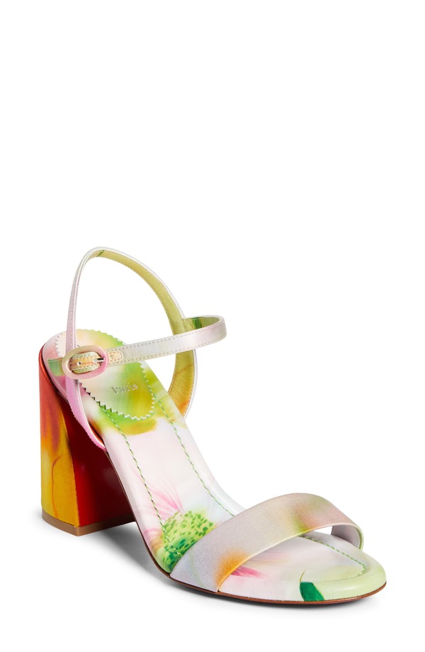 クリスチャン・ルブタン レディース シューズ スニーカー サンダル Christian Louboutin Jane Sandal (Women) IVORY MULTI アイボリー|ReVida 店