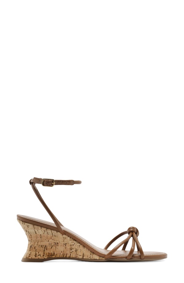 アレッツォ レディース シューズ ヒール サンダル アンクル Arezzo Tharankle Strap Wedge Sandal (Women) SOUL NATURAL｜ReVida 店 26,492円
