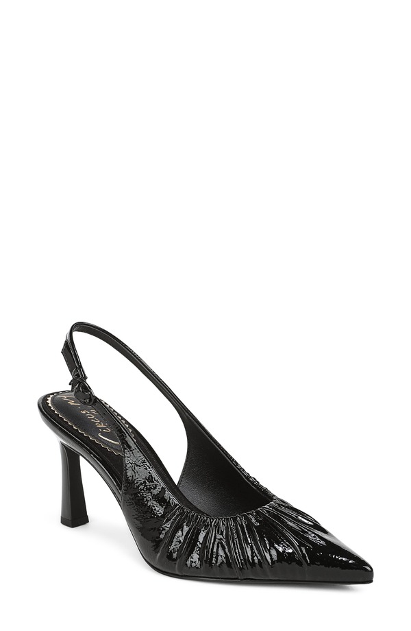 サーカス NY バイ サムエデルマン レディース シューズ ヒール Circus NY by Sam Edelman Tasha Pointed Toe Slingback Pump BLACK ブラック|ReVida 店