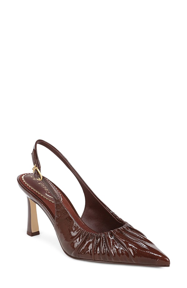 サーカス NY バイ サムエデルマン レディース シューズ ヒール Circus NY by Sam Edelman Tasha Pointed Toe Slingback Pump DEEPECAN｜ReVida 店