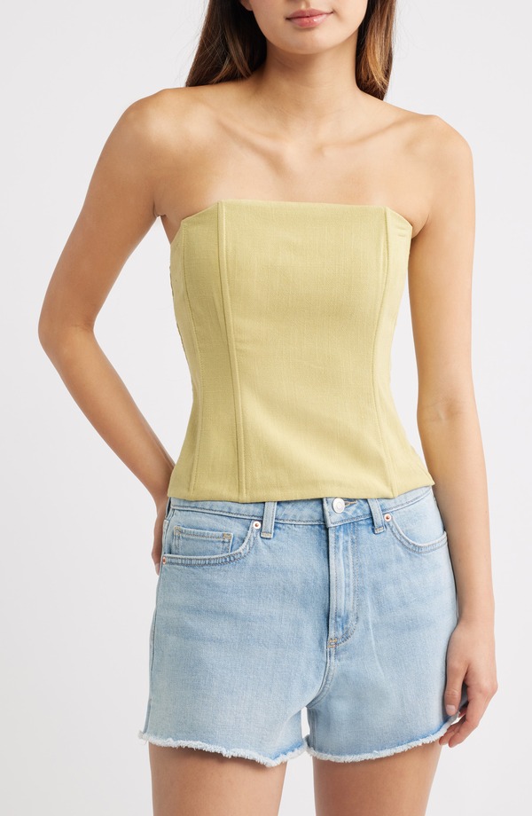 パクサン レディース トップス シャツ PacSun Marissa Corsetop GREEN グリーン｜ReVida 店 11,146円