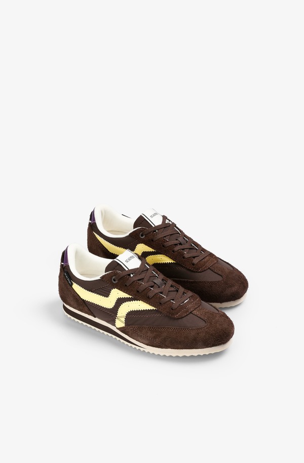 スカルパーズ レディース シューズ スニーカー Scalperspring Natsneakers (Women) Brown ブラウン|ReVida 店