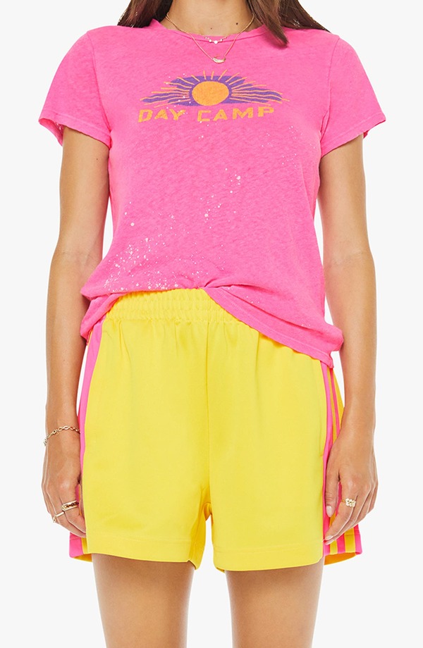 マザー レディース トップス シャツ MOTHER The Sinful Suprieur Tee DAY CAMP｜ReVida 店