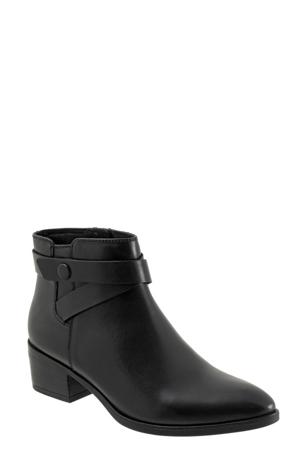 ソフトウォーク レディース シューズ ブーツ・レインブーツ アンクル SoftWalk Lirankle Boot (Women) BLACK ブラック｜ReVida 店