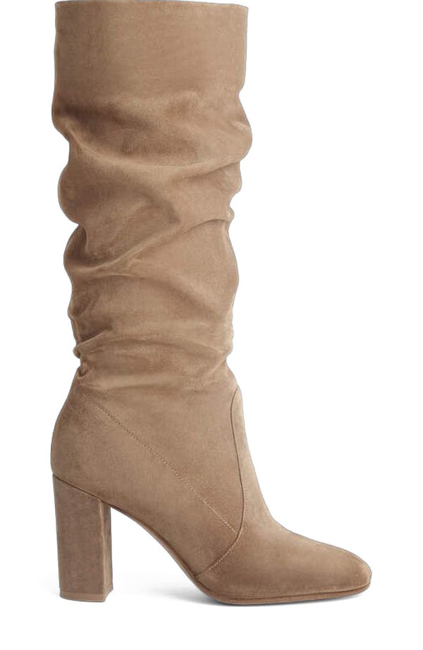 ジャンヴィト ロッシ レディース シューズ スニーカー ブーツ Gianvito Rossi Glen Boots (Women) Tan Suede タン｜ReVida 店