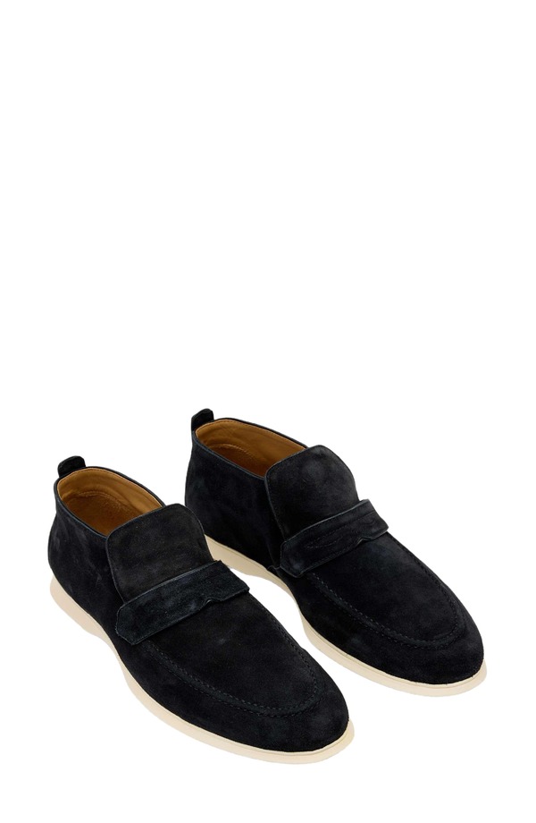 ジョンバルベイトス メンズ シューズ スニーカー John Varvatos Thompson Chukka Sneaker (Men) MINERAL BLACK ブラック|ReVida 店