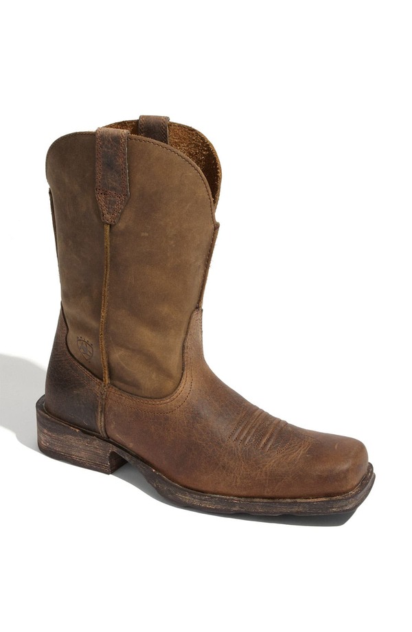 アリアト メンズ シューズ ブーツ・レインブーツ Ariat Rambler Boot Brown 赤銅色