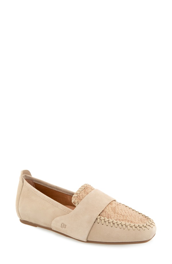 ジェントルソウルズ レディース シューズ スリッポン・ローファー Gentle Soulsandra Loafer Sand Snake サンド|ReVida 店